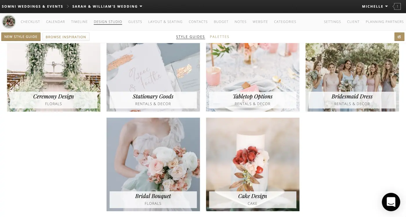 Floral design by Somni Weddings & Events